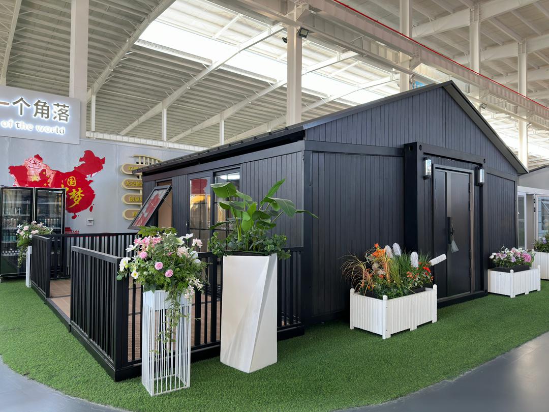 Maison modulaire — vue extérieure